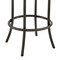 Armen Living Rees Swivel Counter or Bar Stool in Mocha Finish with Brown Faux Leather 840254333635 - alternate 6